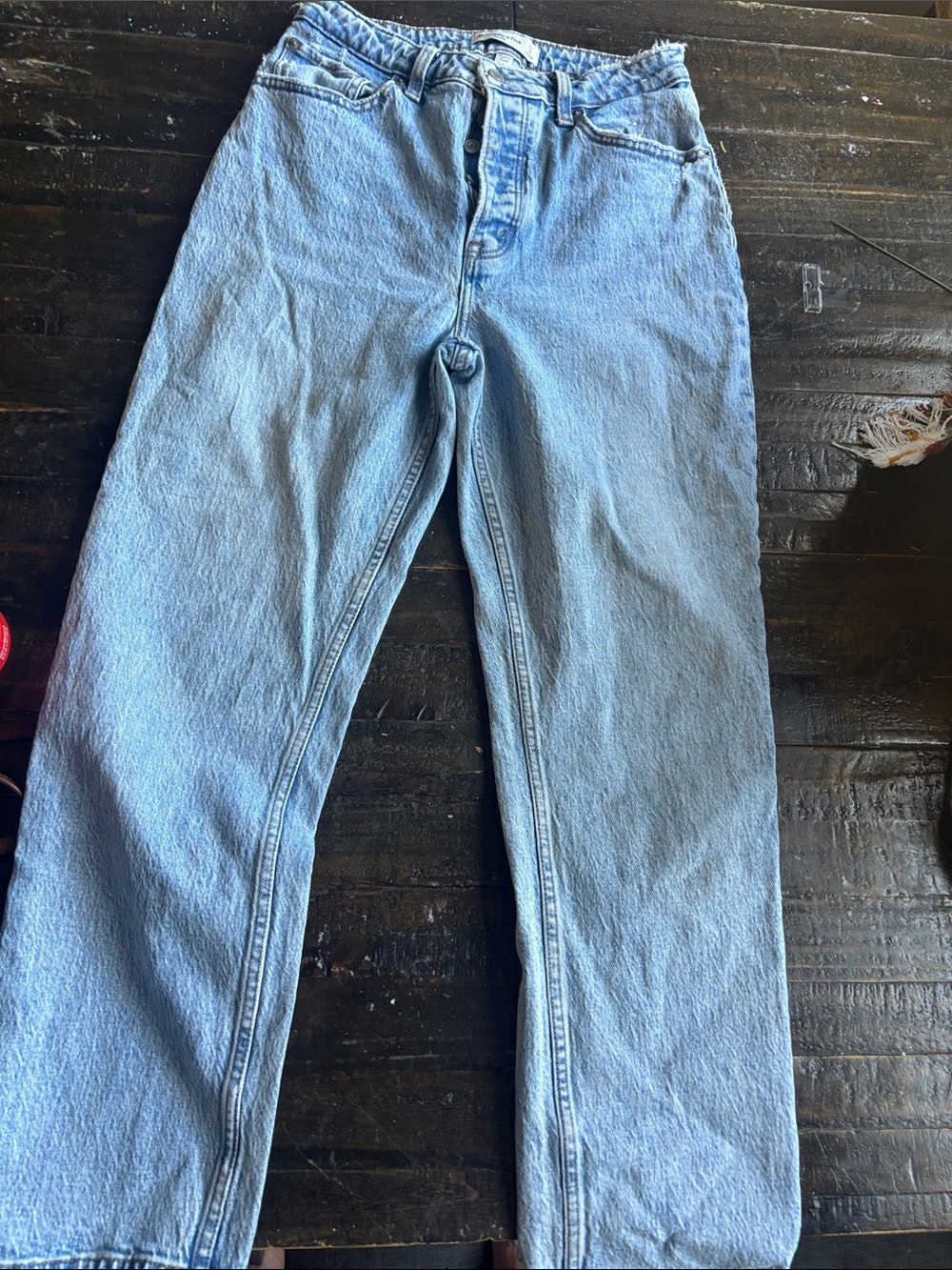 Abercrombie & Fitch Light Wash Straight Men's Jeans